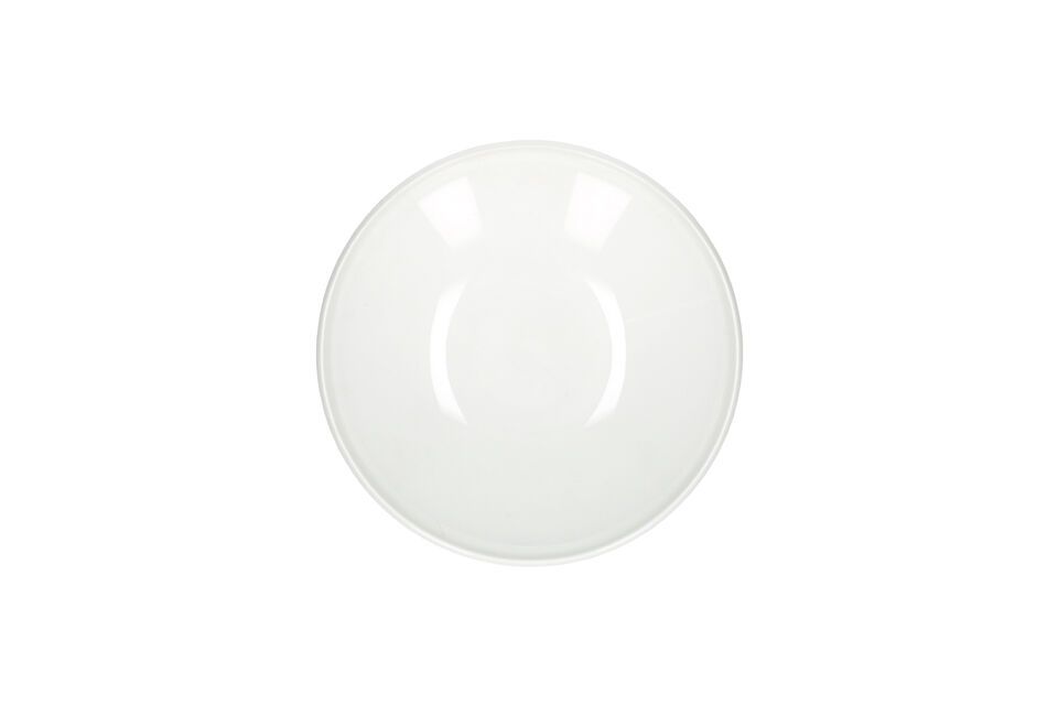 Its pure white color adds a touch of elegance to any table