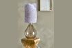 Miniature Leni brown glass table lamp 1