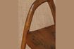 Miniature Lennor dark wood chair 6