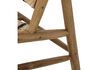 Miniature Lennox natural teak lounge chair 10