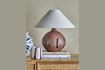 Miniature Liana brown stoneware table lamp 3