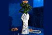 Miniature Liberty blue ceramic vase 1