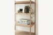 Miniature Library light oak veneer shelf 3