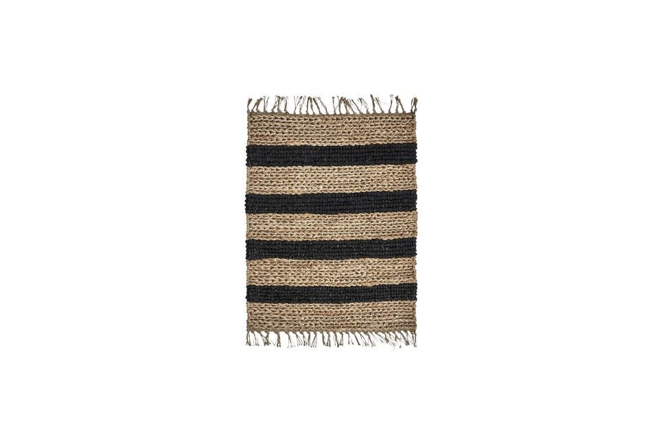 Looking for a practical yet elegant accessory for your home? Discover Rimi\'s natural and black jute