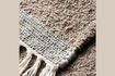 Miniature Light and dark natural fiber carpet 200x90 cm Chen 2