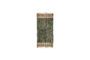 Miniature Light and green jute rug 140x70 cm Trap Clipped