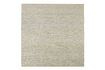 Miniature Light gray natural fiber carpet 250x250 cm Hempi 1