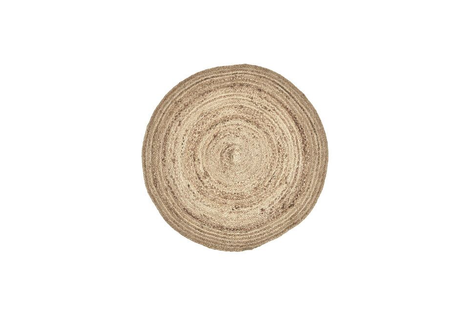 Light jute rug 90 cm Rugy House Doctor