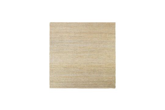 Light natural fiber carpet 250x250 cm Hempi Clipped