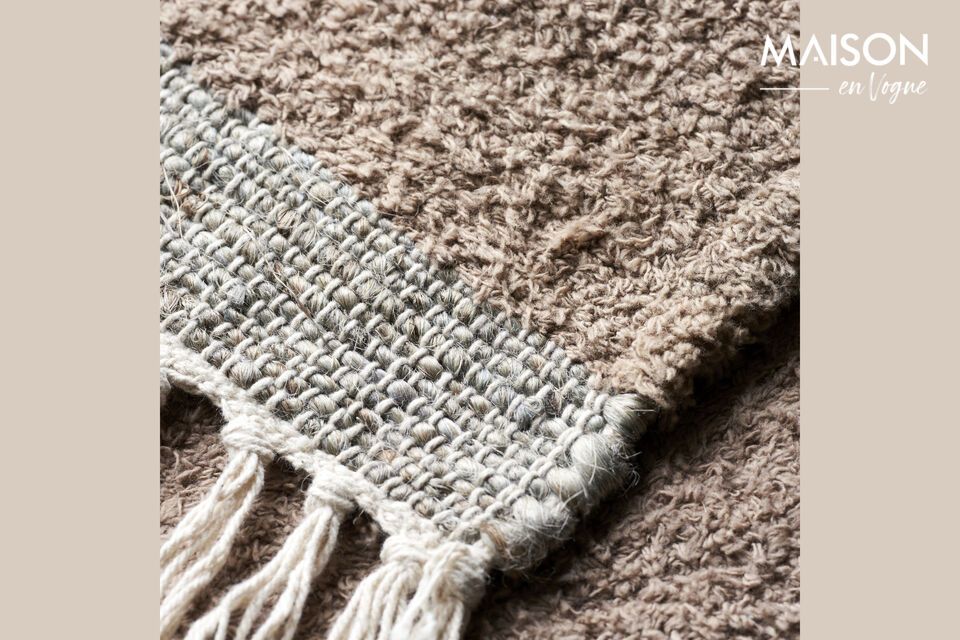 Discover the perfect balance between functionality and aesthetics with our Chen rug in cotton and