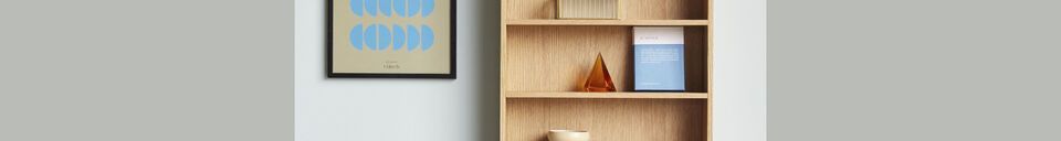 Material Details Light oak veneer shelf Cubbie