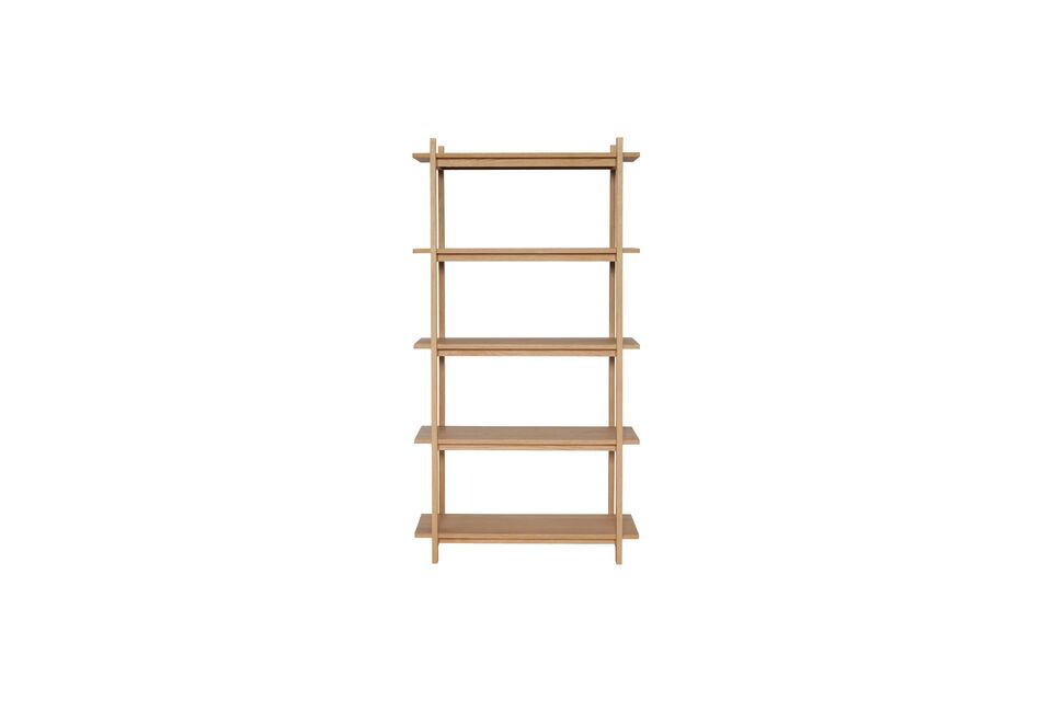 Made from FSC®-certified oak and oak veneer, this shelf combines durability and aesthetics