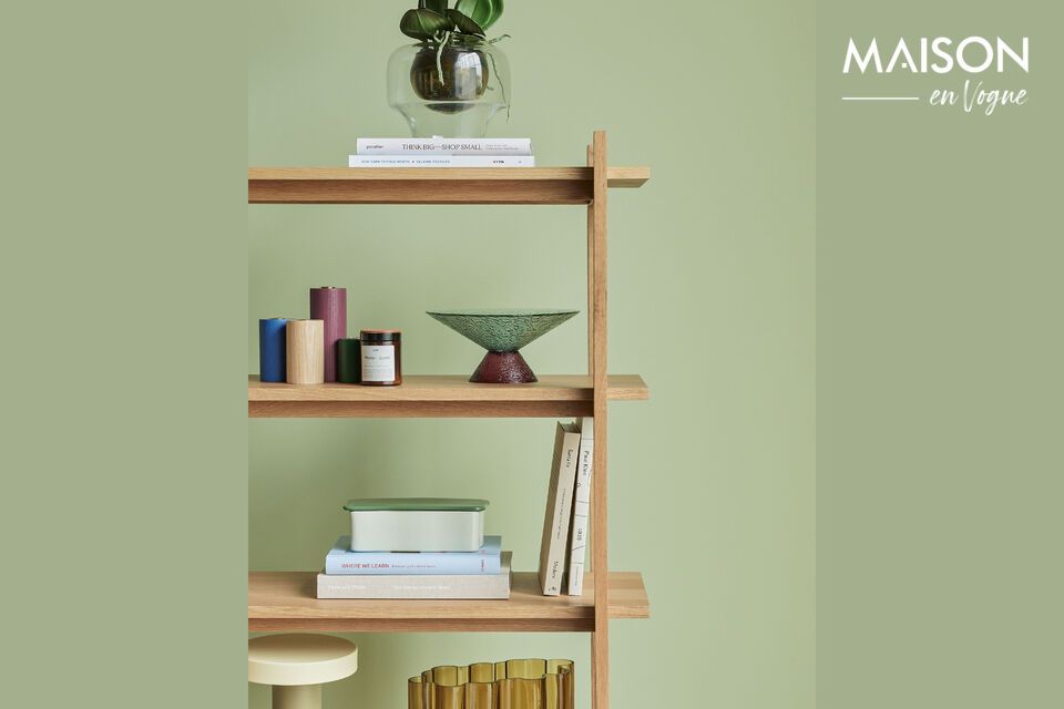 You can also create a personalized bookcase by arranging them side by side