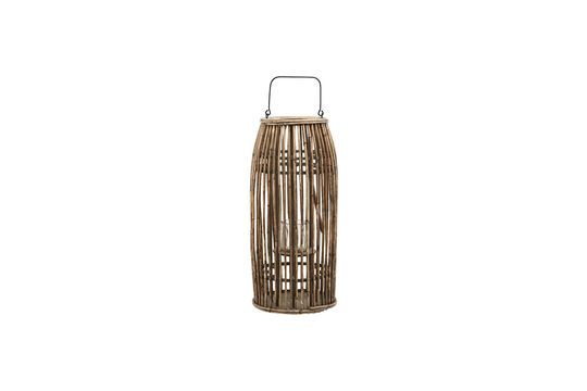 Light rattan lantern Ova Clipped