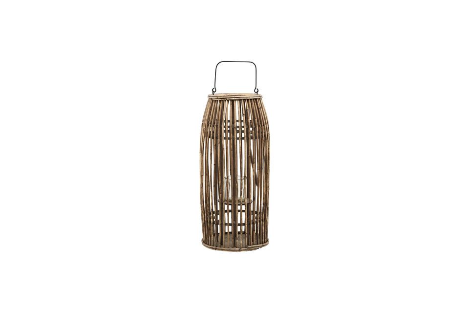 Light rattan lantern Ova House Doctor