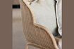 Miniature Light wicker armchair H apur 4