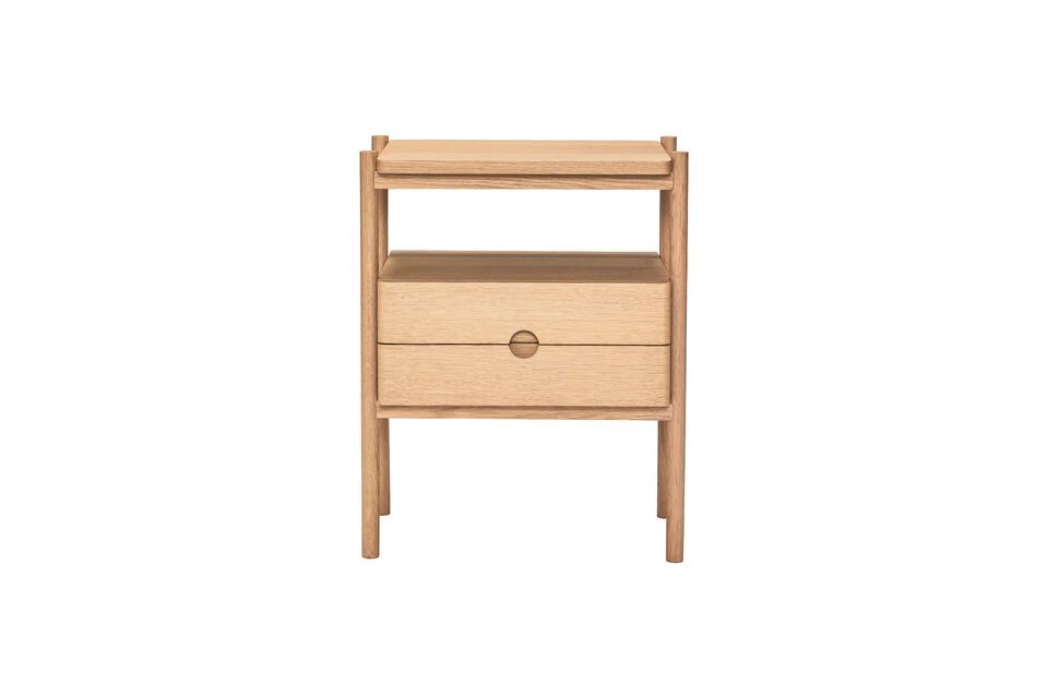 Transform your sleeping space into a Scandinavian haven with the Appeal bedside table