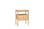 Miniature Light wood bedside table Appeal Clipped