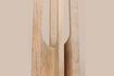 Miniature Light wood coat rack Tribal 5