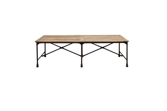 Light wood dining table Large Clipped