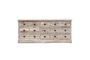 Miniature Light wood sideboard Drawers Clipped