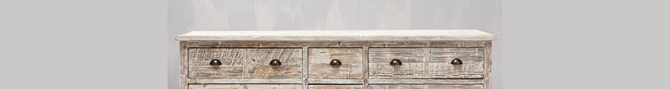 Material Details Light wood sideboard Drawers