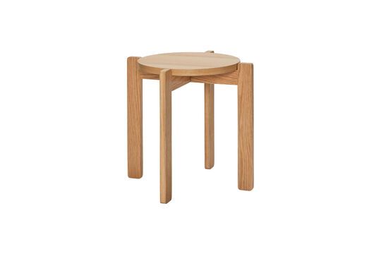Light wood stool Always Clipped