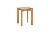 Miniature Light wood stool Always 6