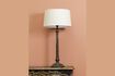 Miniature Lilith table lamp in dark wood 1