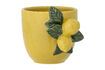 Miniature Limone yellow stoneware mug 1