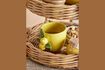 Miniature Limone yellow stoneware mug 4