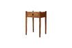 Miniature Lior dark wood bedside table 1