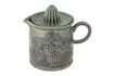 Miniature Liselu green stoneware juicer 1