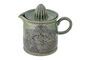 Miniature Liselu green stoneware juicer Clipped