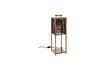 Miniature Lodge silver metal table lamp 5