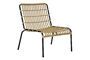 Miniature Loka light wicker garden chair Clipped