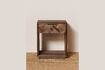 Miniature Loket brown teak bedside table 2