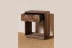 Miniature Loket brown teak bedside table 4