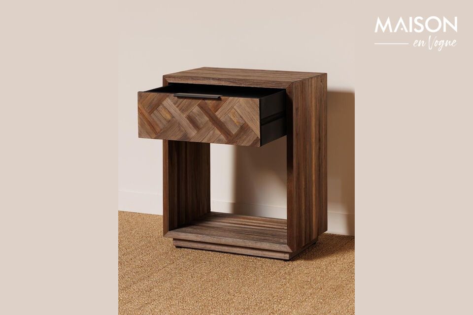 Made from the noble material of teak