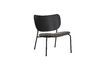 Miniature Longa black wooden armchair 3