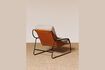 Miniature Lord brown and beige leather armchair 4