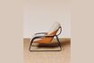 Miniature Lord brown and beige leather armchair 5