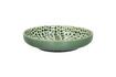 Miniature Lotus green porcelain dish 1