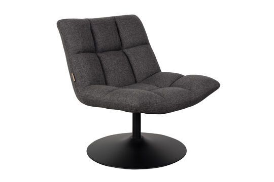 Lounge chair in dark grey Bar