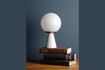 Miniature Lova white marble table lamp 2