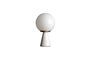 Miniature Lova white marble table lamp Clipped