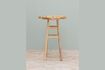 Miniature Luar beige teak dining table 3