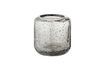 Miniature Luzillat transparent glass candle holder 1