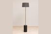 Miniature Maggie dark wood floor lamp 1