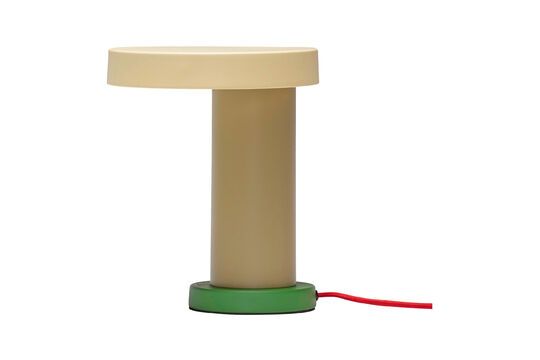 Magic green metal table lamp Clipped